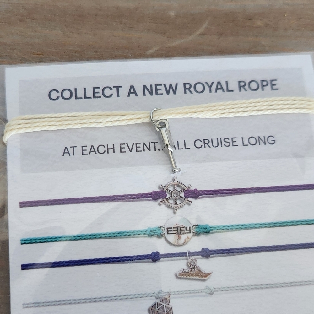 ⚓Effy Royal Rope Charm Bracelet – Royal Caribbean Cruise Exclusive – NWT - Picture 4 of 6